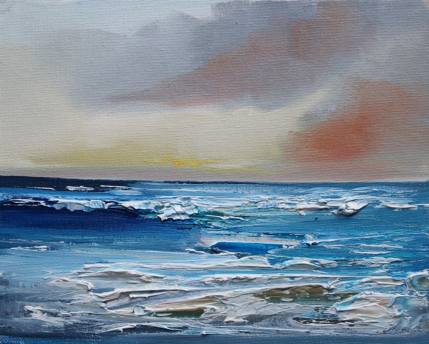 'Evening Sea Surf' by artist Rosanne Barr